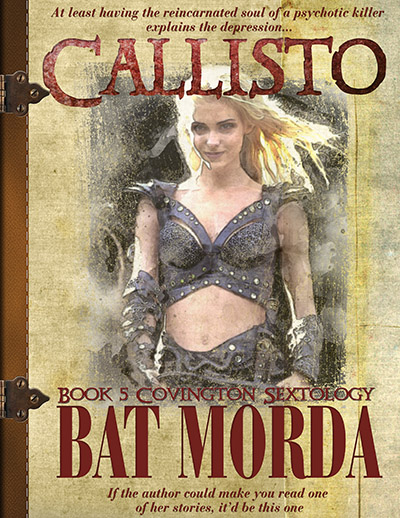 Callisto by Bat Morda. Book 5 of the Covington Sextology. At least having the soul of a reincarnated psychotic killer explains the depression... If the author could make you read one of her stories, it'd be this one.