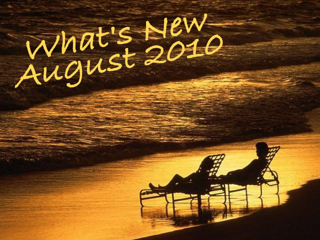 What's New August 2010