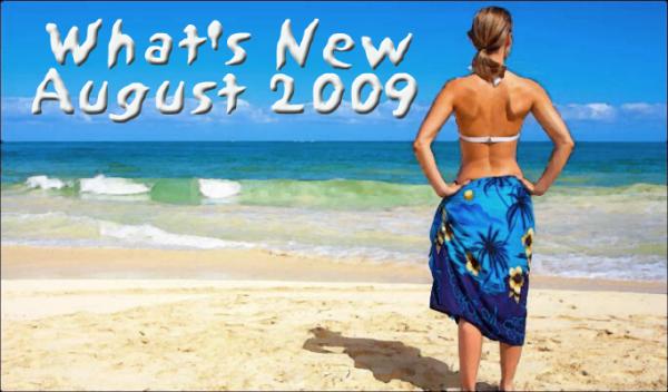 What's New august 2009